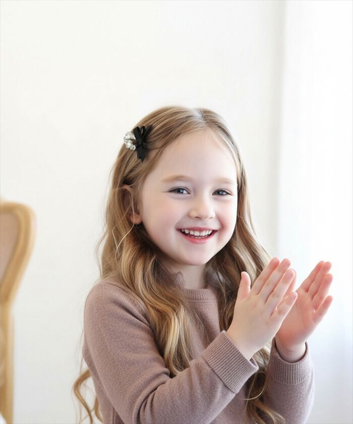 BACKYARD FAMILY「Rora ヘアクリップ キッズ 通販 ラグジュアラス ヘアークリップ 髪どめ 髪留め」|その他|