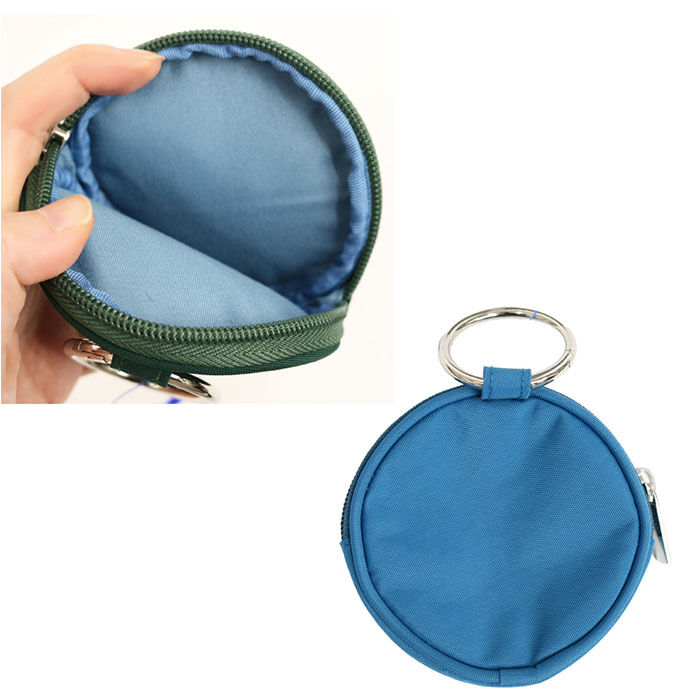 BACKYARD FAMILY「ポーチ 小さめ かわいい 通販 アニマル刺繍丸ポーチ 小物入れ 財布 代わり コインケース」|ポーチ|