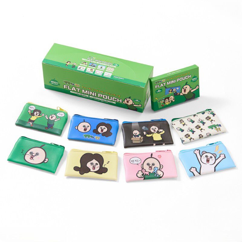 BACKYARD FAMILY「パンパンくんの日常 グッズ 通販 パンパンくんの日常グッズ ミニポーチ フラットポーチ ポーチ」|ポーチ|