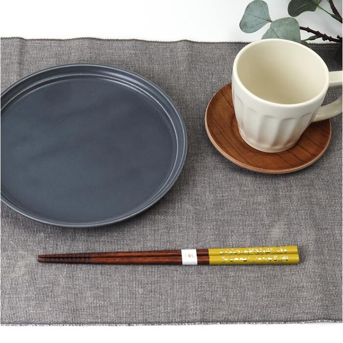 BACKYARD FAMILY「お箸 食洗機対応 通販 日本製 箸 おはし こがね 23.0 23cm 先角 乾漆 滑りにくい」|食器・キッチングッズ|