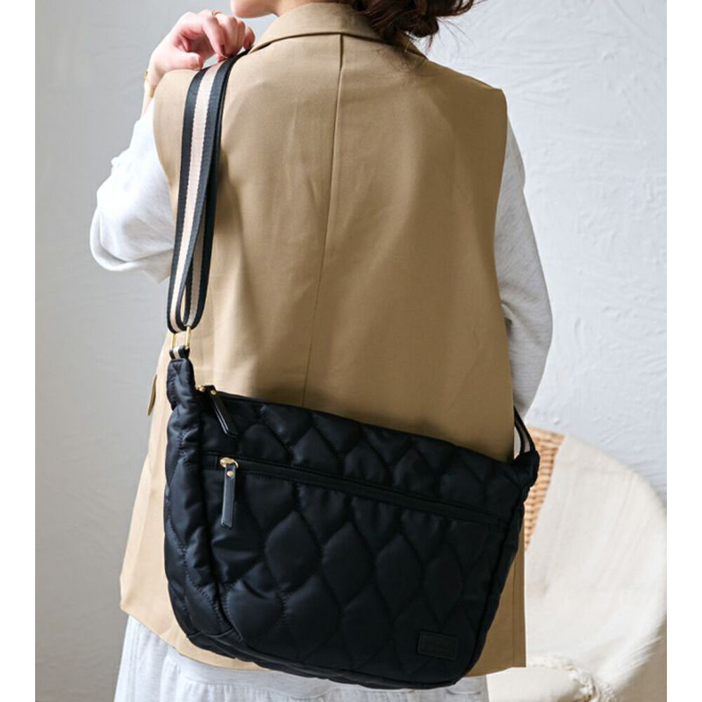 BACKYARD FAMILY「LIZDAYS ショルダーバッグ LZ-70522 通販 リズデイズ ショルダーバック」|ショルダー・メッセンジャー|ブラック1