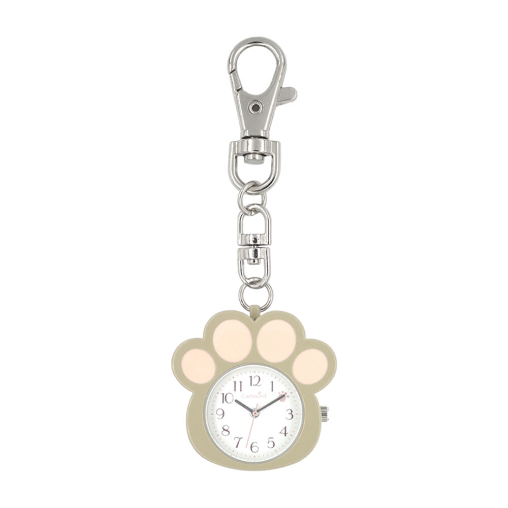 BACKYARD FAMILY「懐中時計 レディース 通販 catmint キャットミント チャームウォッチ 肉球チャームウォッチ」|腕時計|ベージュ1