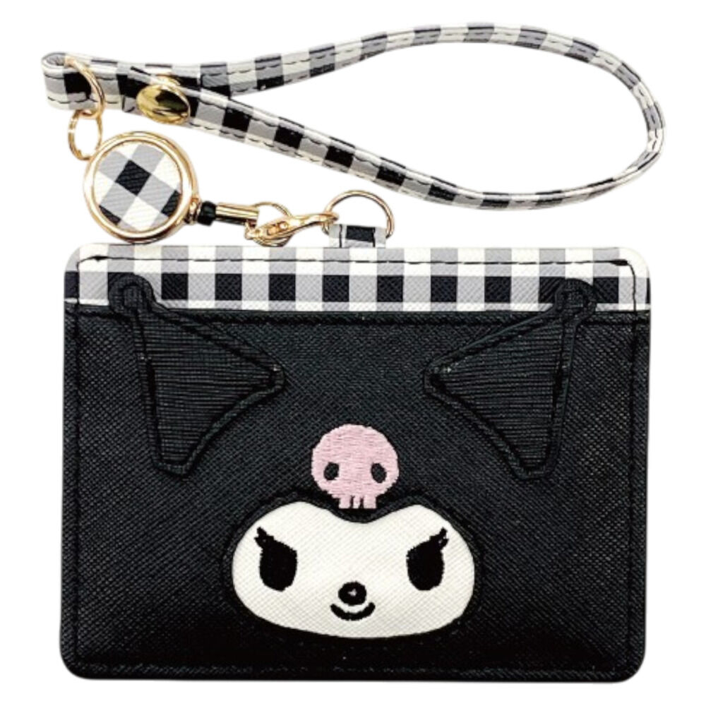 BACKYARD FAMILY「パスケース リール付き サンリオ Sanrio MK1A-10 通販 定期入れ」|定期入れ|ブラック1