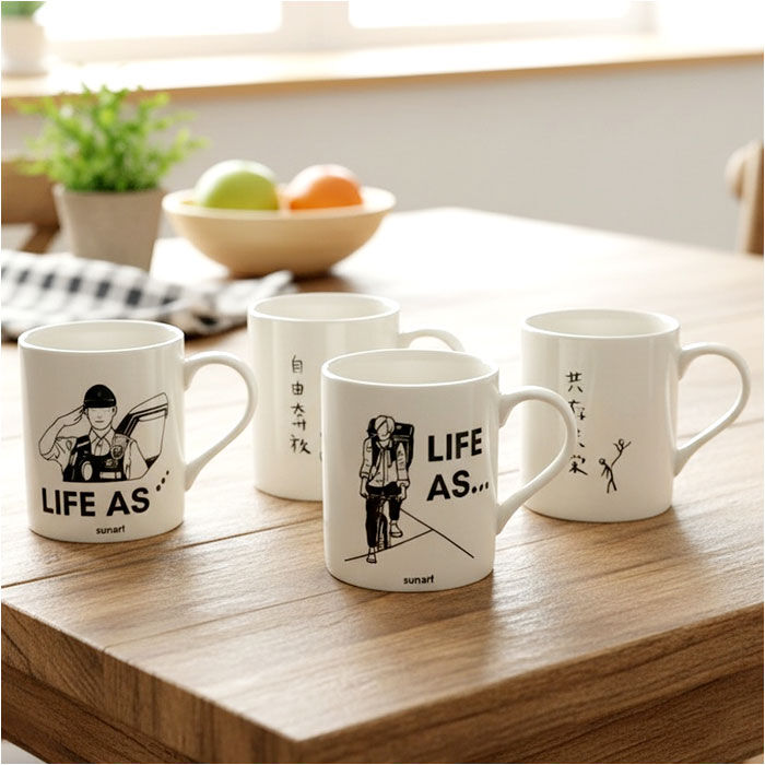 BACKYARD FAMILY「マグカップ おもしろ 通販 コップ マグ カップ ペン立て ペンスタンド 面白い イラスト」|グラス・マグカップ|