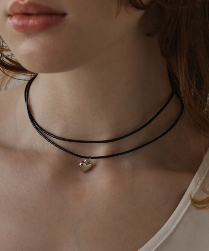 BACKYARD FAMILY「ミニハートチャームネックレス ダイヤモンドハーツ 通販 アクセサリー ジュエリー レディース」|その他|