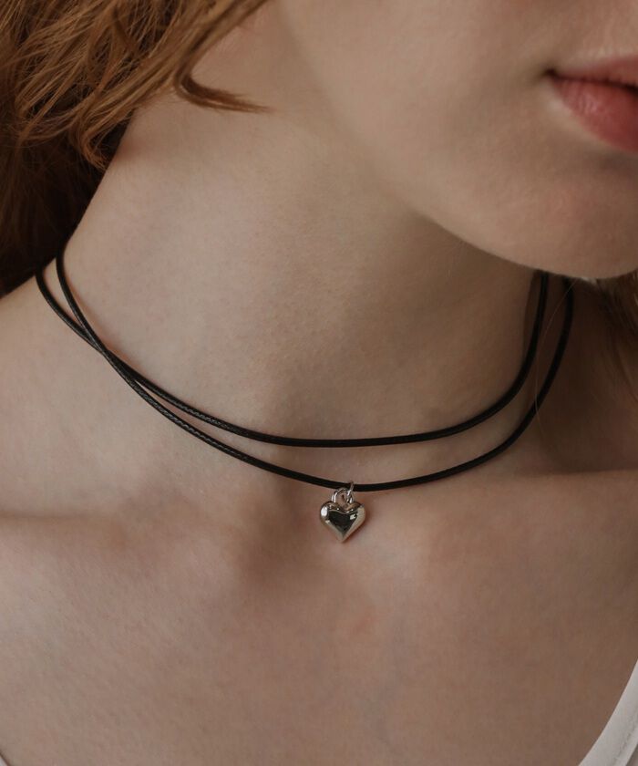 BACKYARD FAMILY「ミニハートチャームネックレス ダイヤモンドハーツ 通販 アクセサリー ジュエリー レディース」|その他|