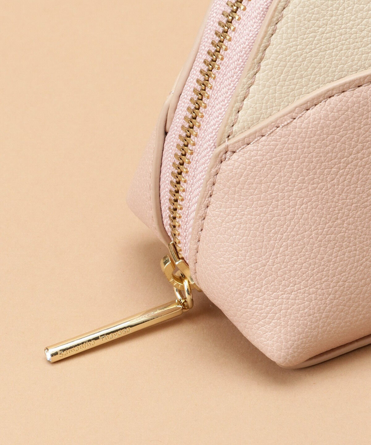 Samantha Thavasa「★バイカラーポーチ 大サイズ」|ポーチ|