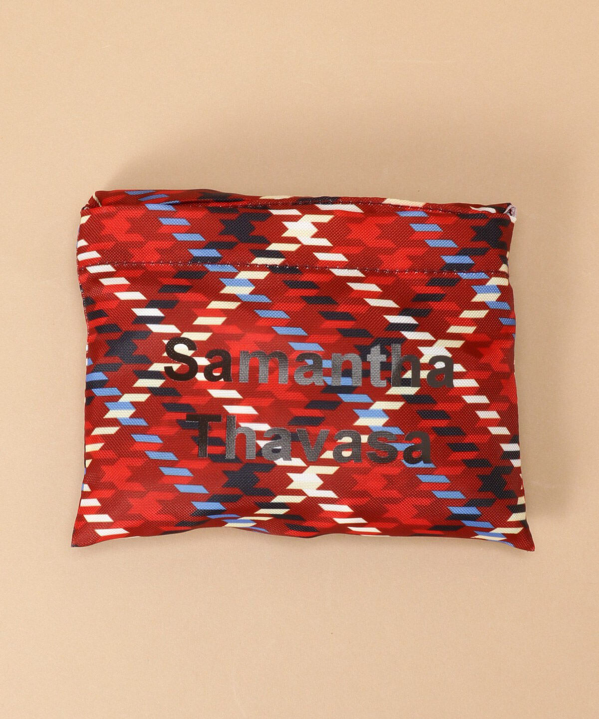 Samantha Thavasa「チェック柄エコバッグ 小サイズ」|その他|