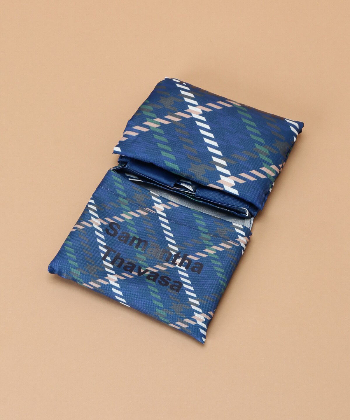 Samantha Thavasa「チェック柄エコバッグ 小サイズ」|その他|