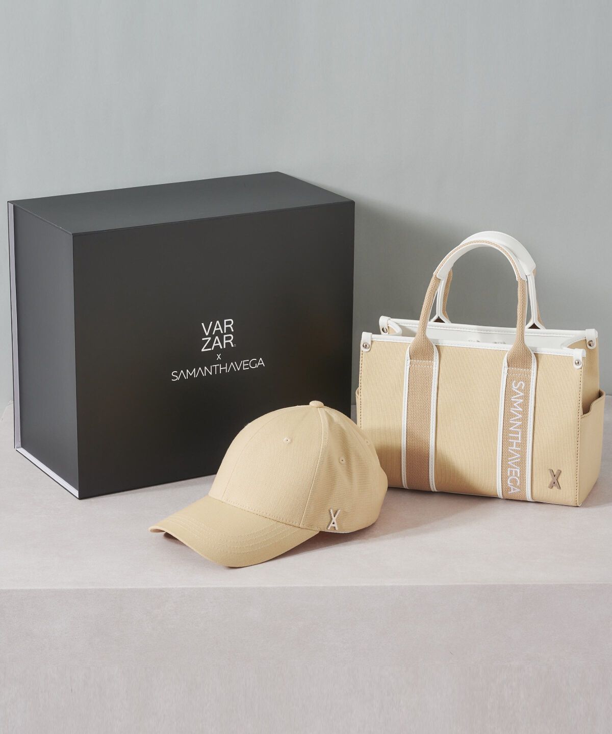 Samantha Vega「SAMANTHAVEGA&times;「VARZAR（バザール）」コラボコレクション スペシャルセット」|ハンドバッグ|ベージュ