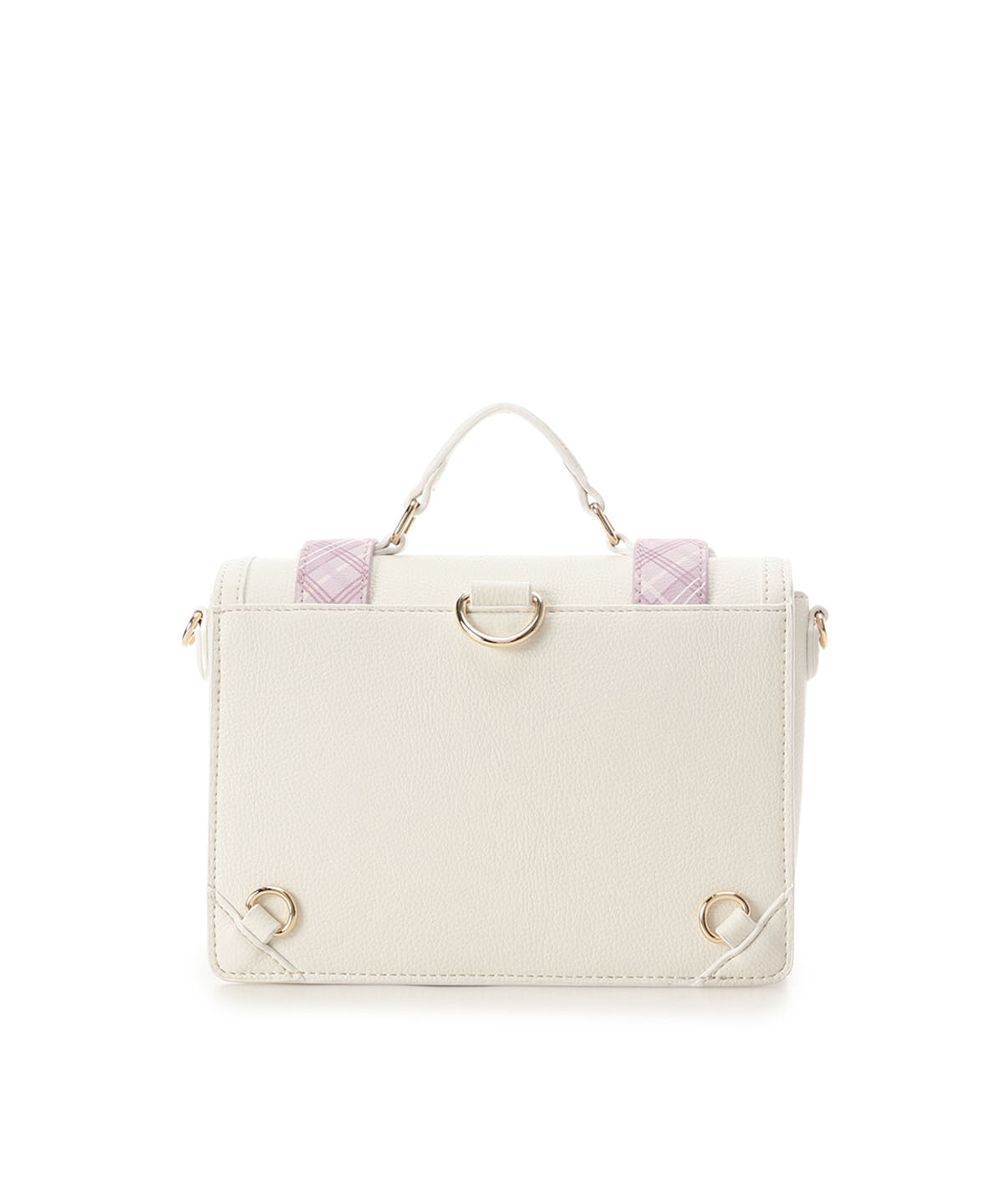 Samantha Vega「チェックハートベルトサッチェルショルダーバッグ」|ショルダー・メッセンジャー|