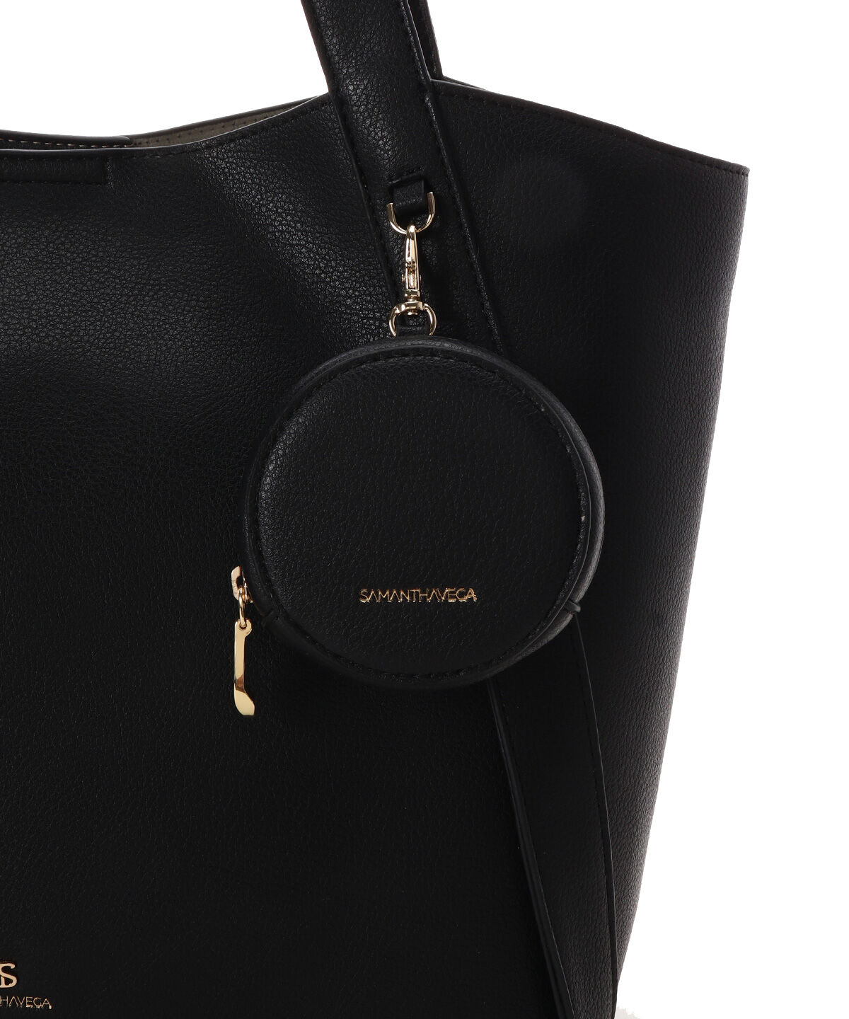 Samantha Vega「スタンダードポーチチャーム付きトートバッグ」|トートバッグ|