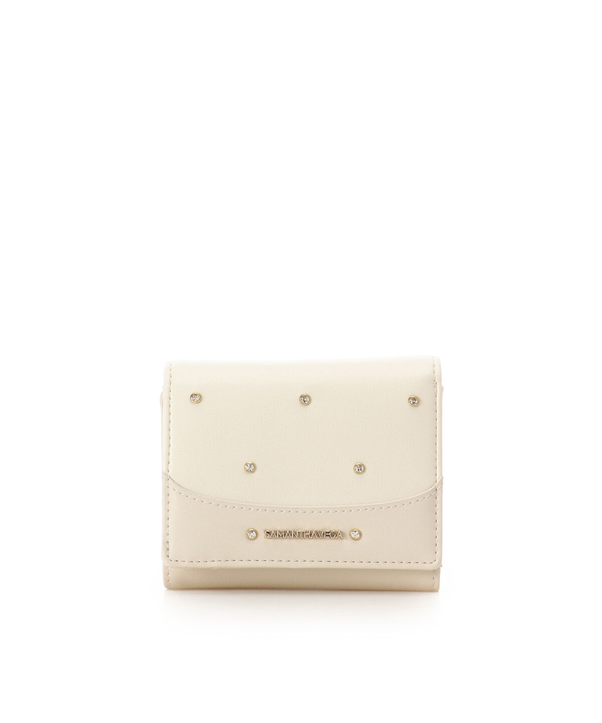 Samantha Vega「スムース折財布」|財布|ホワイト