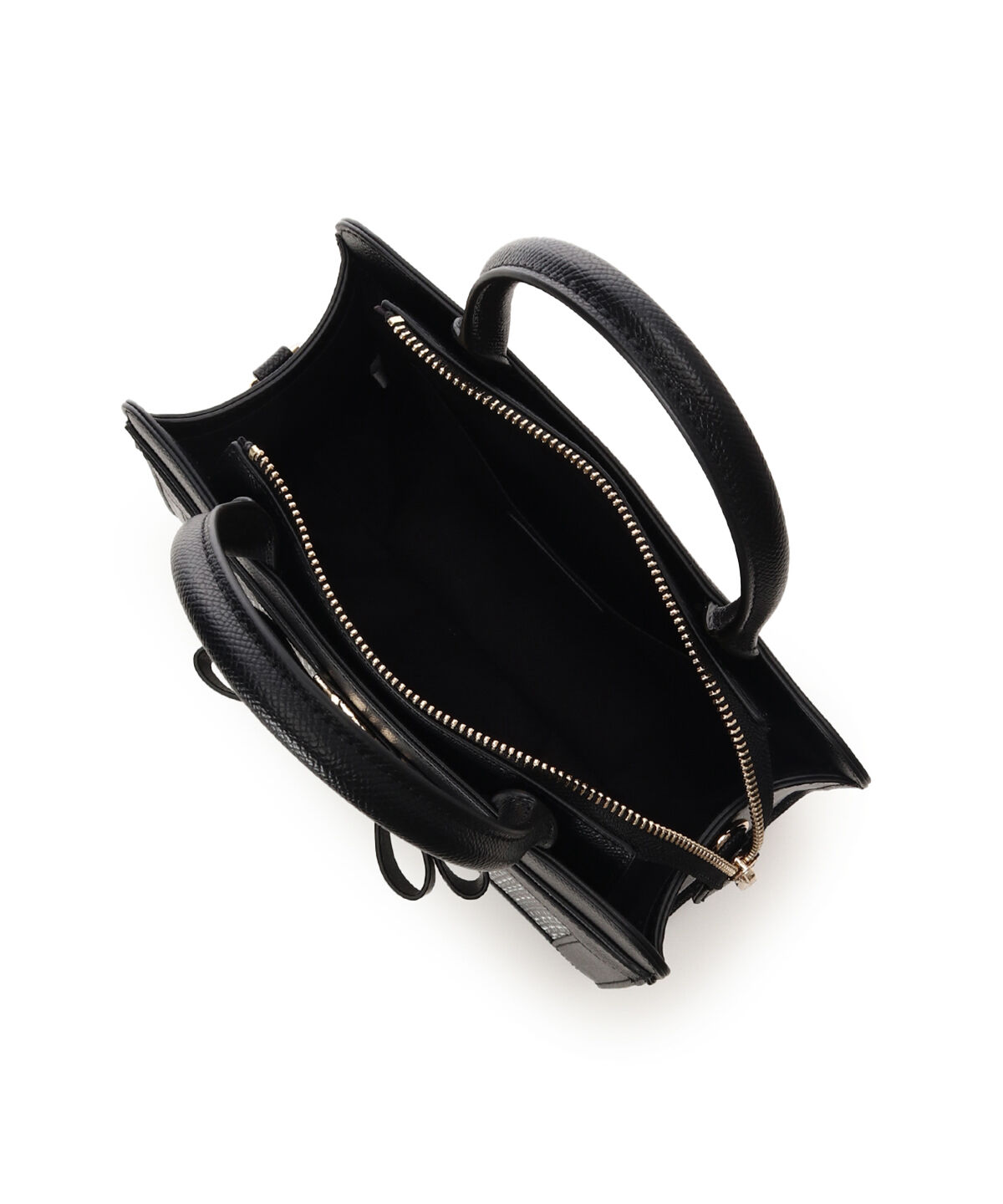 Samantha Vega「ツイードプリントジュエルリボンハンドバッグ」|ハンドバッグ|