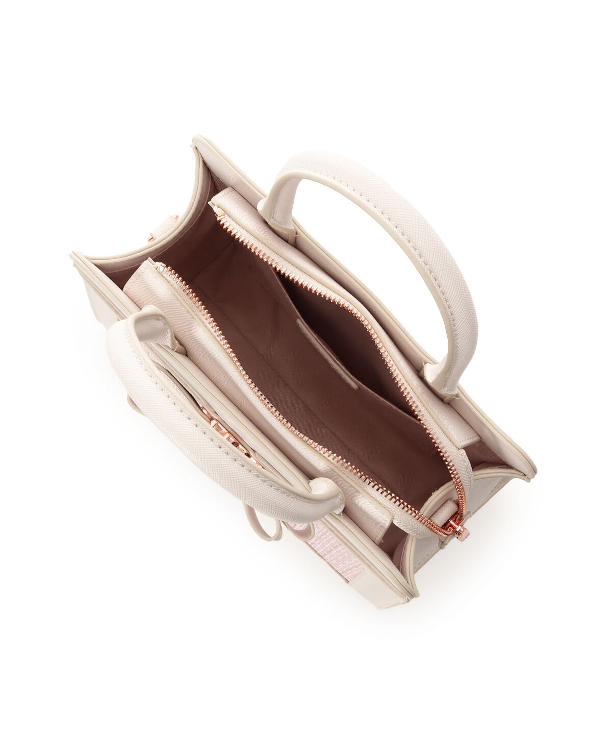 Samantha Vega「ツイードプリントジュエルリボンハンドバッグ」|ハンドバッグ|