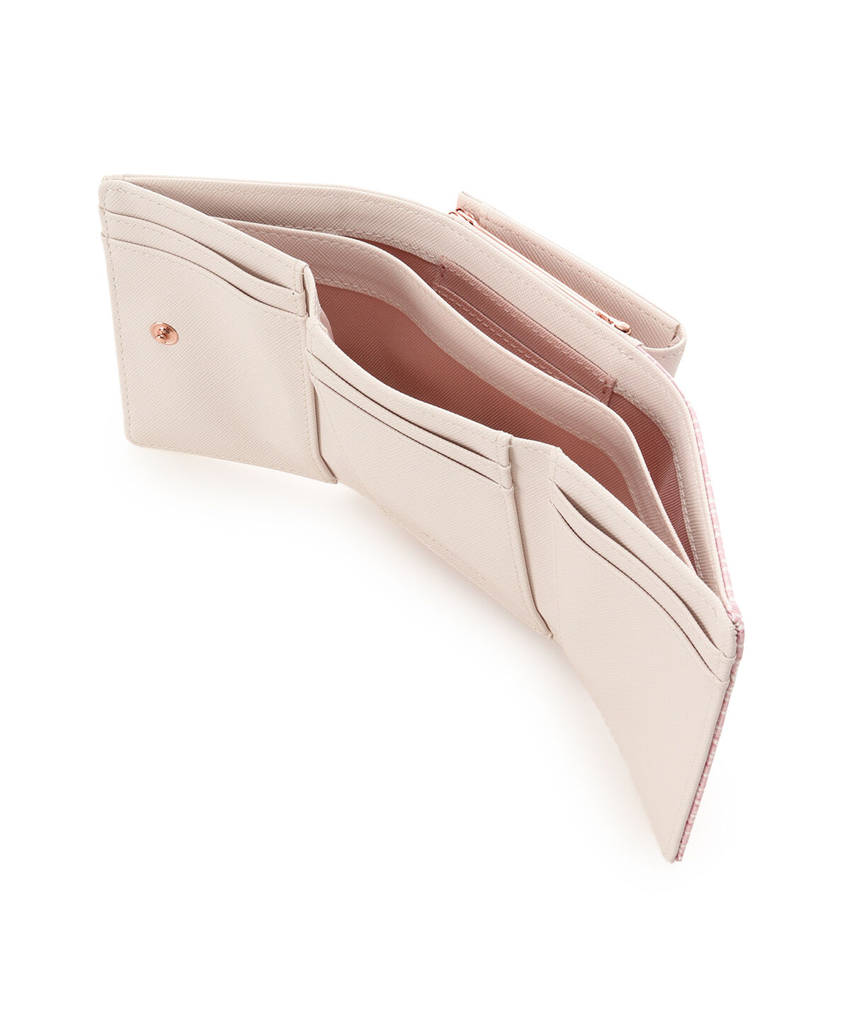 Samantha Vega「ツイードプリントジュエルリボン折財布」|財布|