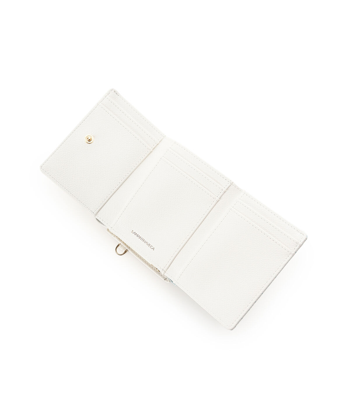 Samantha Vega「ツイードプリントジュエルリボン折財布」|財布|