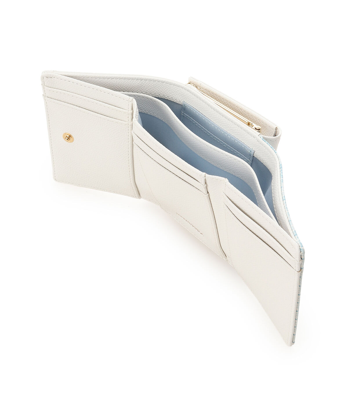 Samantha Vega「ツイードプリントジュエルリボン折財布」|財布|