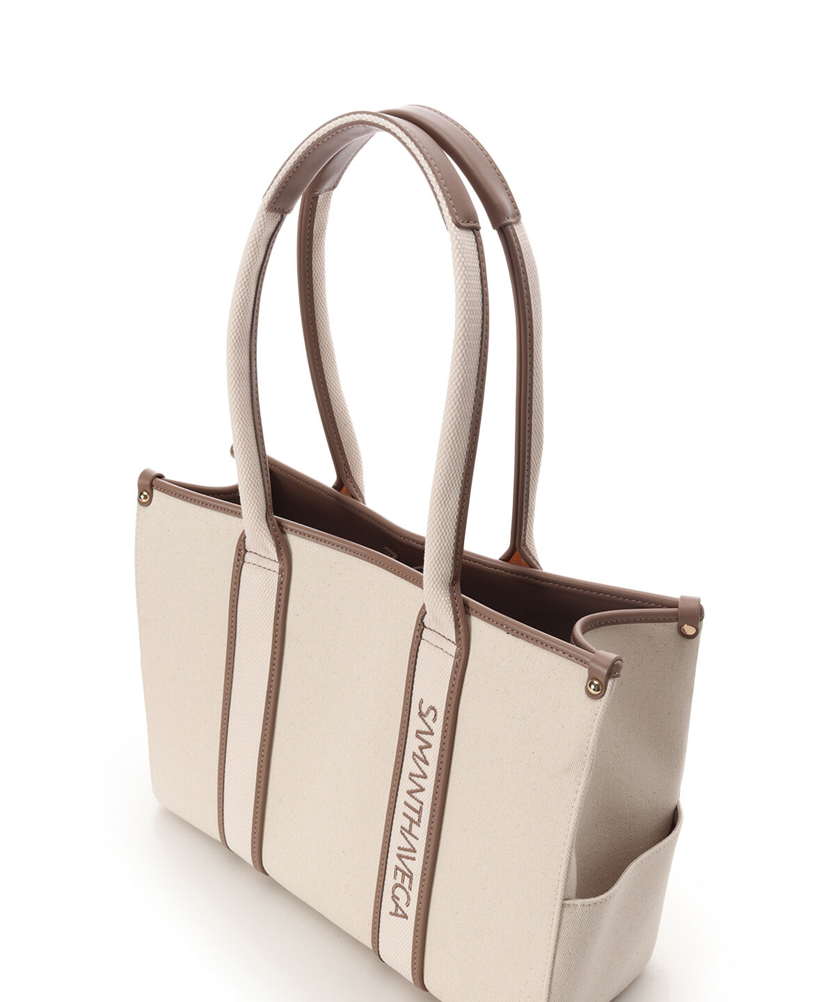 Samantha Vega「新色ロゴテープキャンバスA4トートバッグ」|トートバッグ|