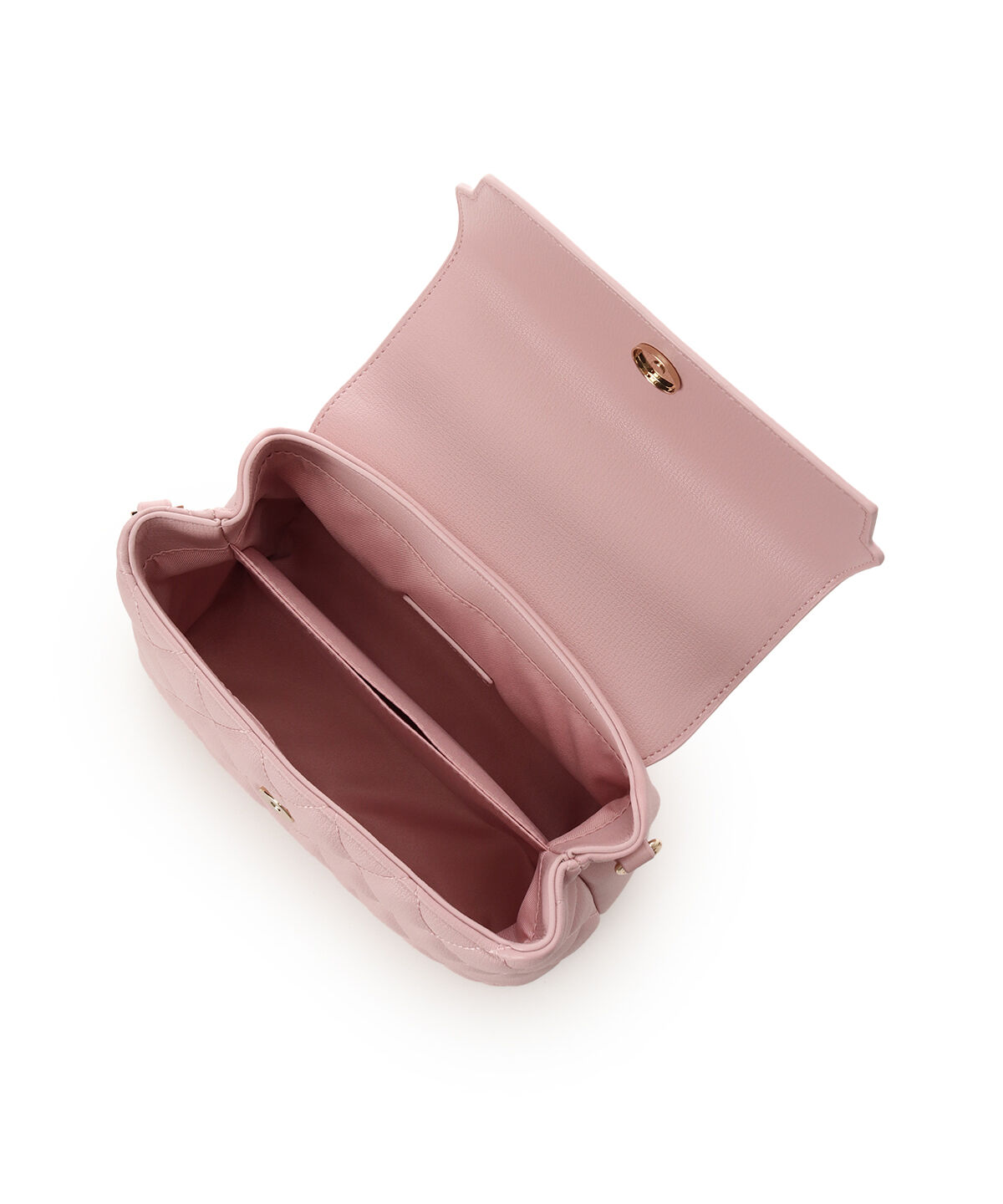 Samantha Vega「スクエアビジューキルトフラップハンドバッグ」|ハンドバッグ|