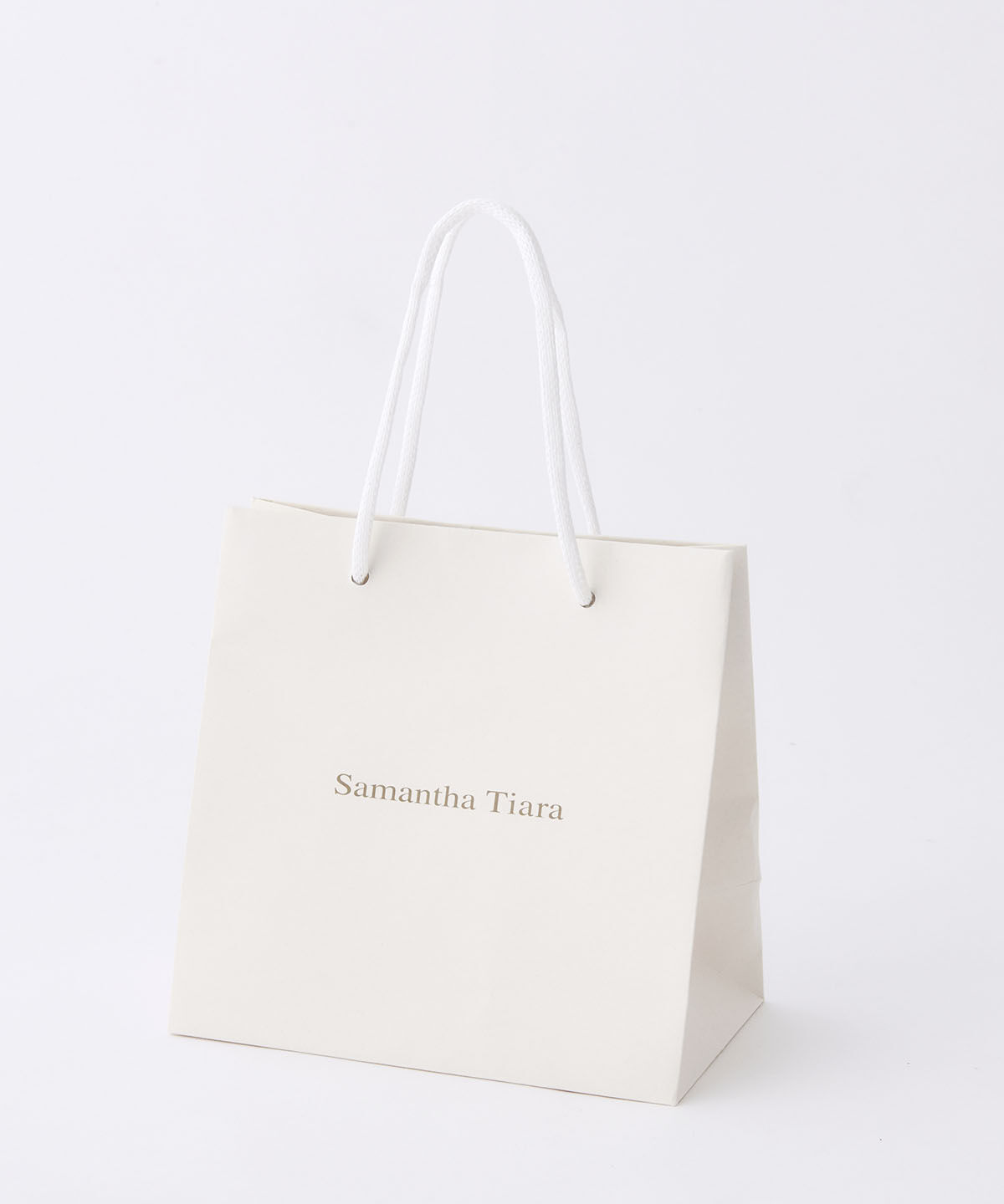 Samantha Tiara「K10 WG ラボグロウンダイヤモンド　1石ピアス」|ピアス|