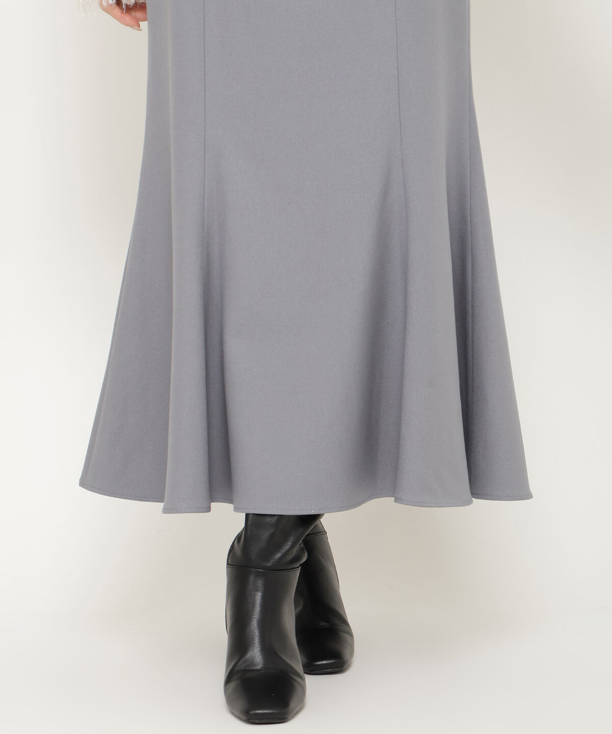 アンドクチュール「ベルト付きパイピングマーメイドスカート」|スカート|