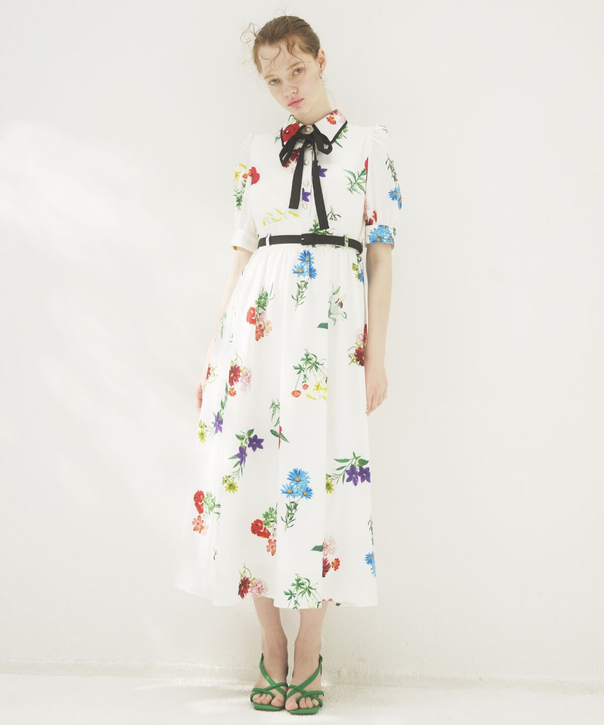 ボタニカルフラワーワンピース（アンドクチュール）｜ルミネの