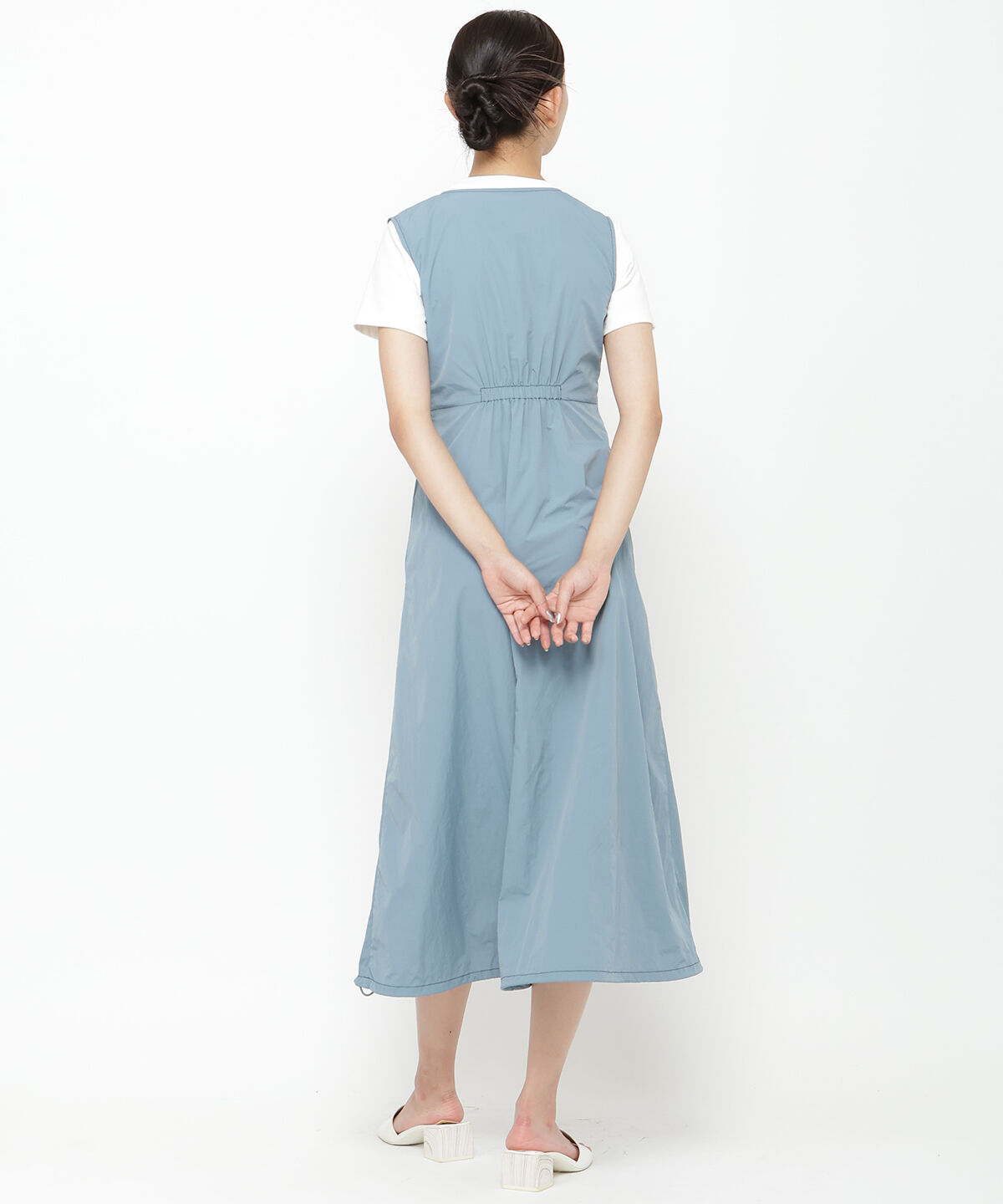 REDYAZEL「フロントジップジャンスカ」|ジャンパースカート|