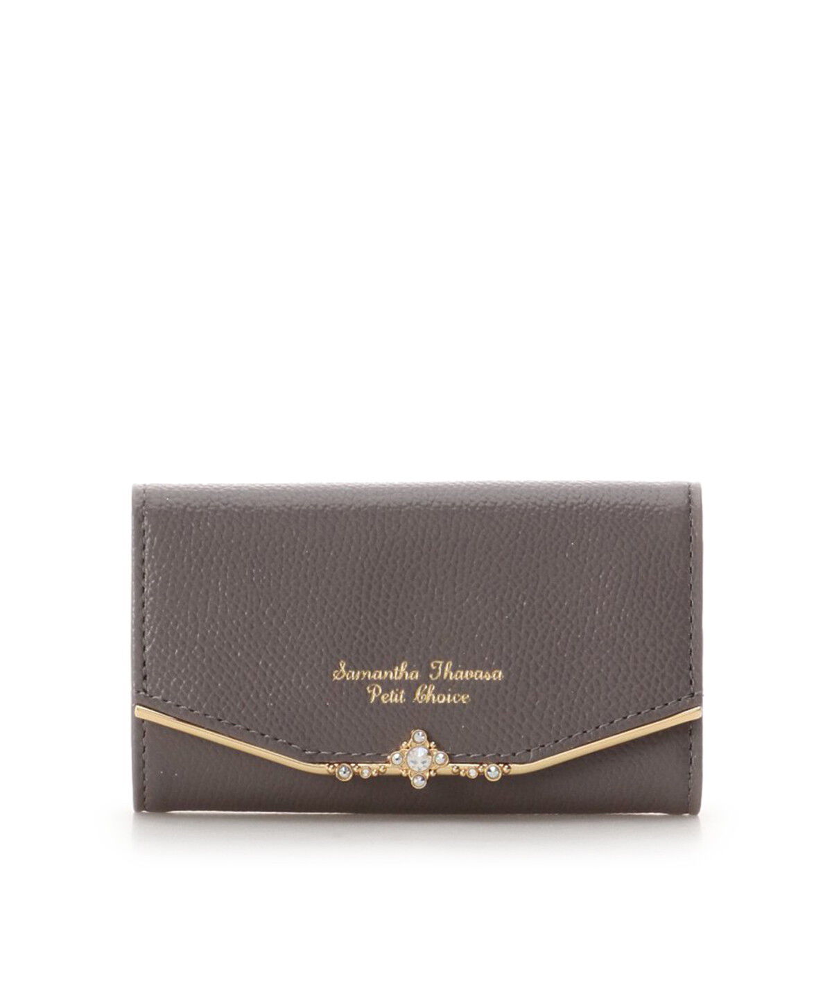 Samantha Thavasa Petit Choice「ジュエルバー キーケース」|キーケース|グレージュ