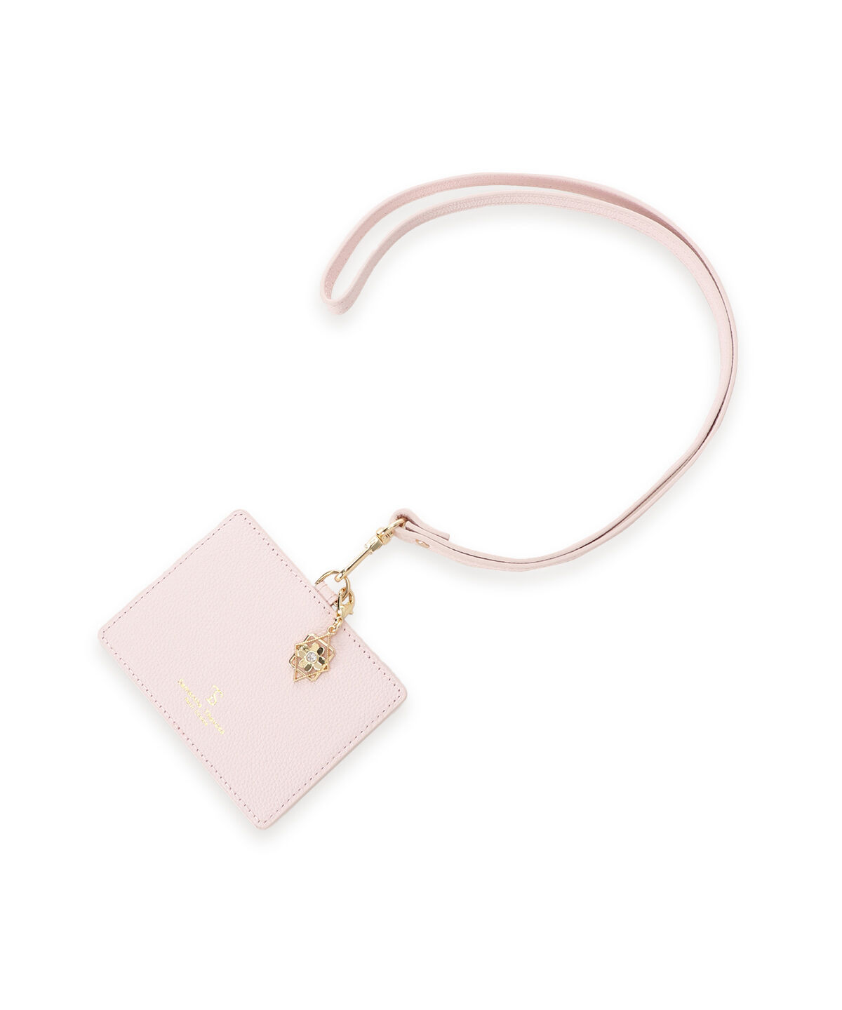Samantha Thavasa Petit Choice「チャーム付きIDケース」|定期入れ|ピンク