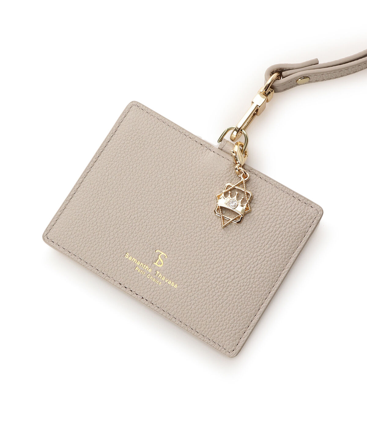Samantha Thavasa Petit Choice「チャーム付きIDケース」|定期入れ|
