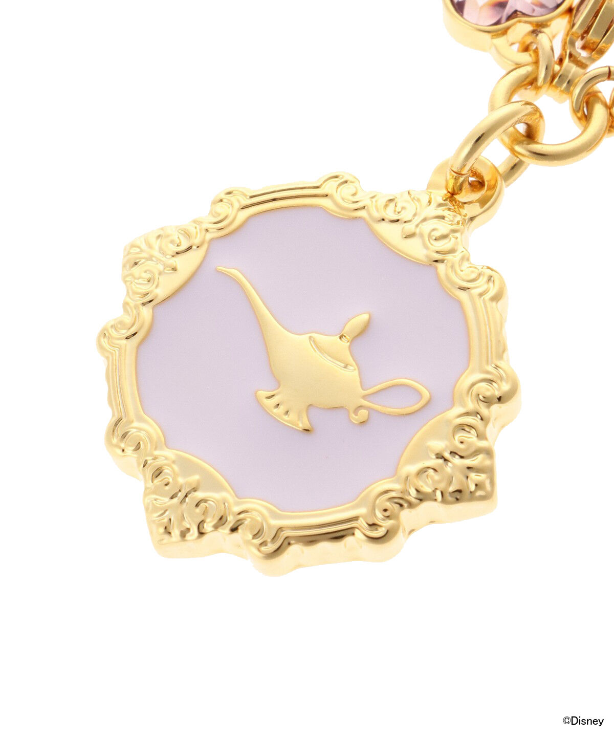 Samantha Thavasa Petit Choice「｢ﾃﾞｨｽﾞﾆｰｺﾚｸｼｮﾝ ﾌﾟﾘﾝｾｽｼﾘｰｽﾞ｣ ﾌｧｽﾅｰﾁ  」|チャーム・キーホルダー|