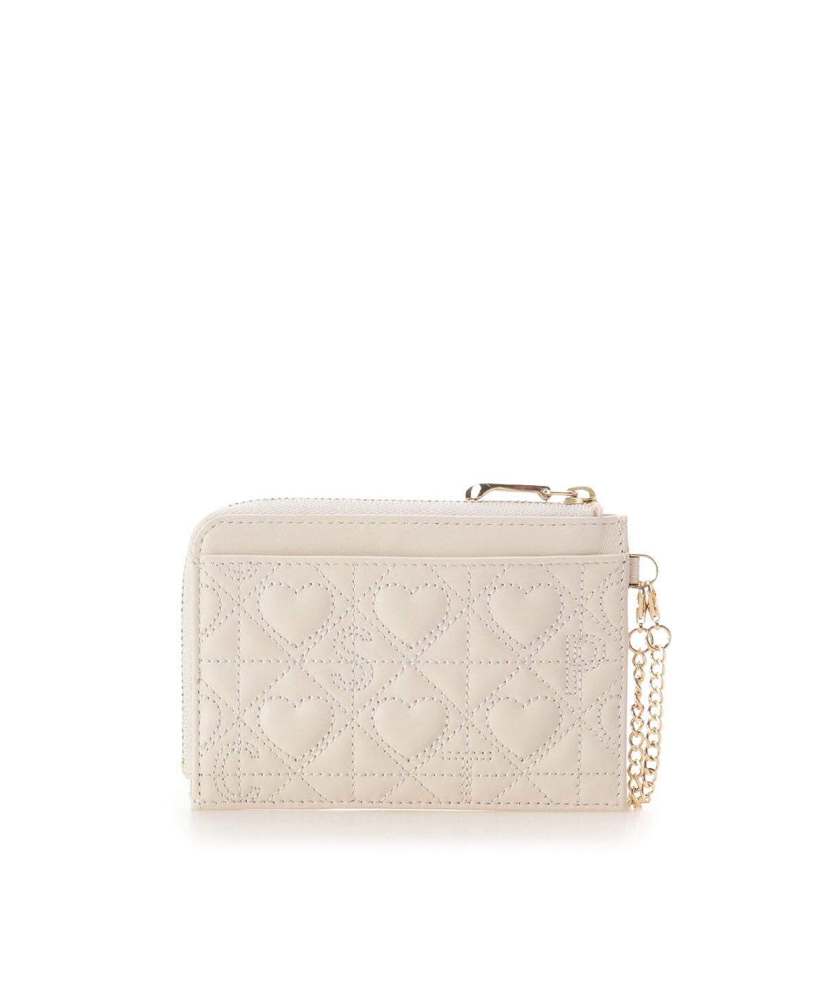 Samantha Thavasa Petit Choice「ハートキルティング フラグメントケース」|名刺入れ・カードケース|