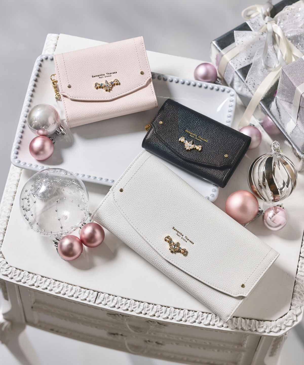 Samantha Thavasa Petit Choice「アーチビジュー 長財布」|財布|