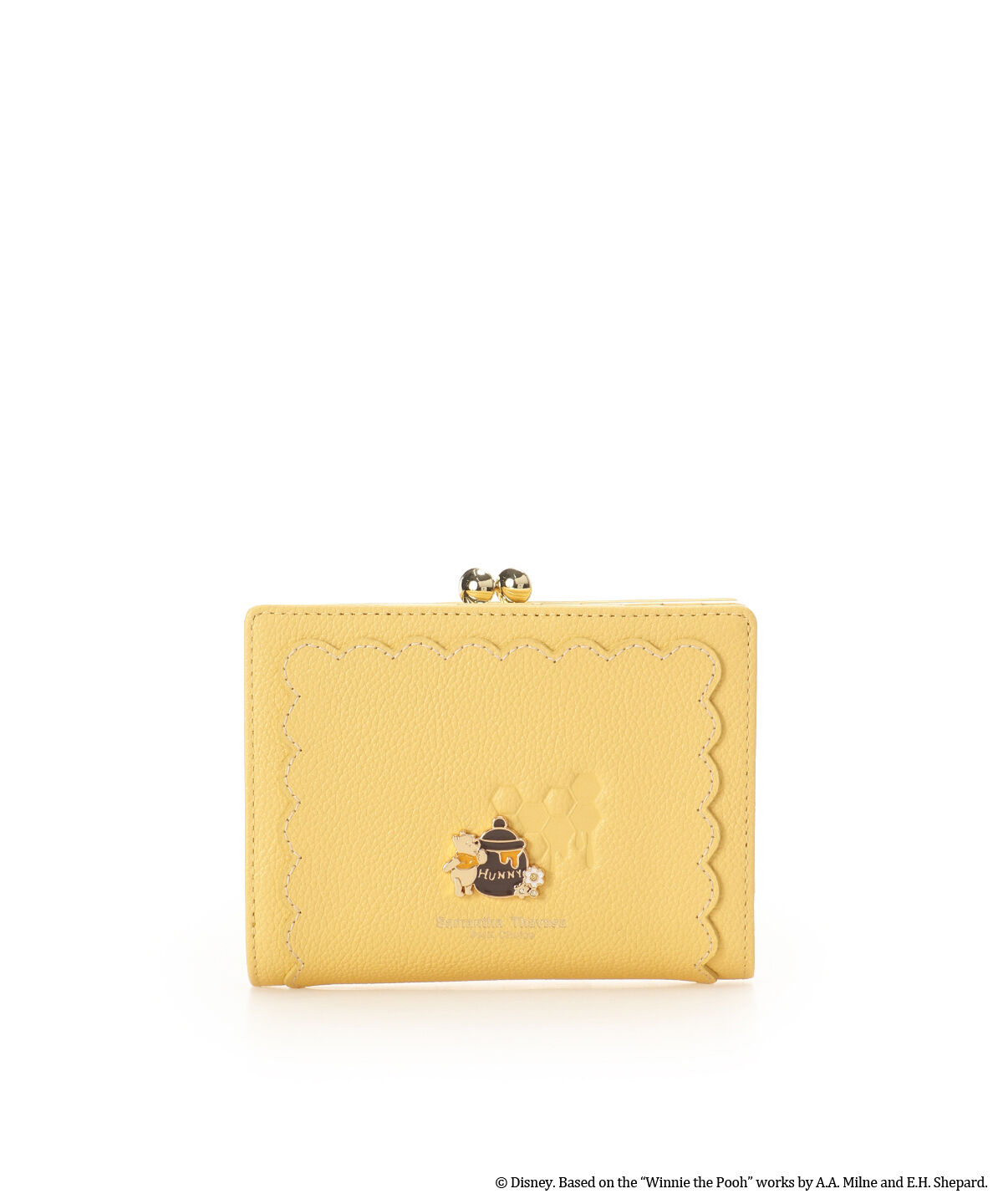 Samantha Thavasa Petit Choice「『くまのプーさん』コレクション 折財布」|財布|イエロー