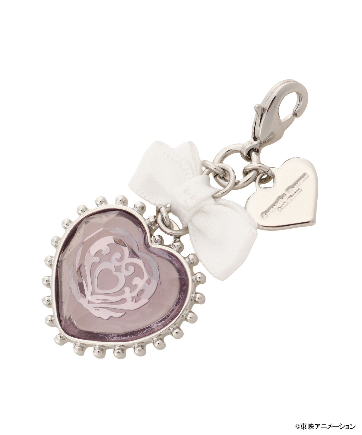 Samantha Thavasa Petit Choice「『ふたりはプリキュア Splash☆Star』 ファスナーチャーム」|チャーム・キーホルダー|ホワイト