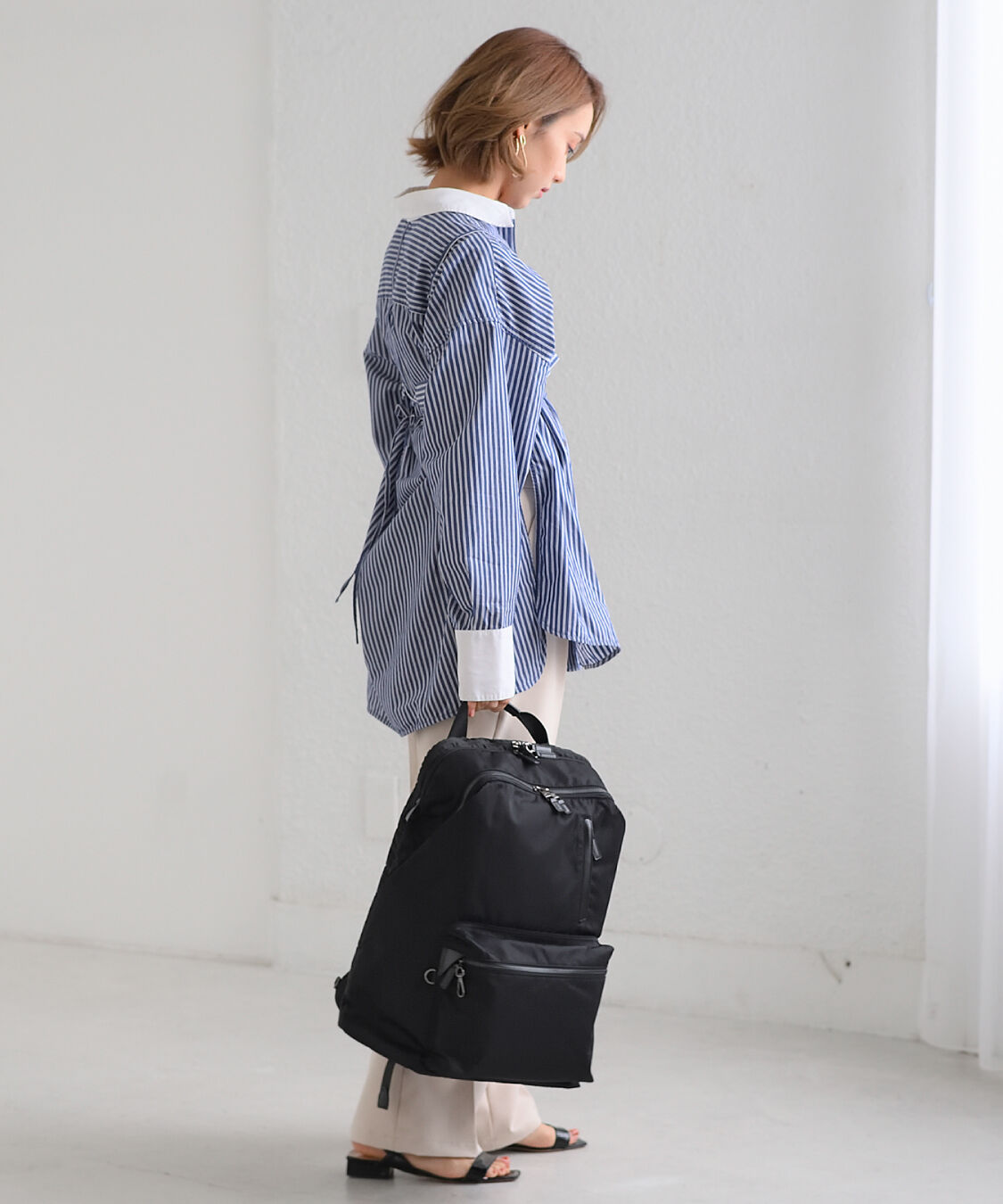 W&.Day/Night「W&.Day/Night ポッケス2 リュックプラス B4サイズ 15.6インチPC収納 15278」|リュック|