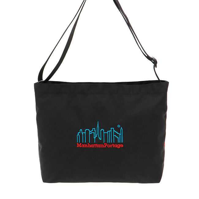Manhattan Portage「Clearview Shoulder Bag 3D Embroidery Neon」|ショルダー・メッセンジャー|