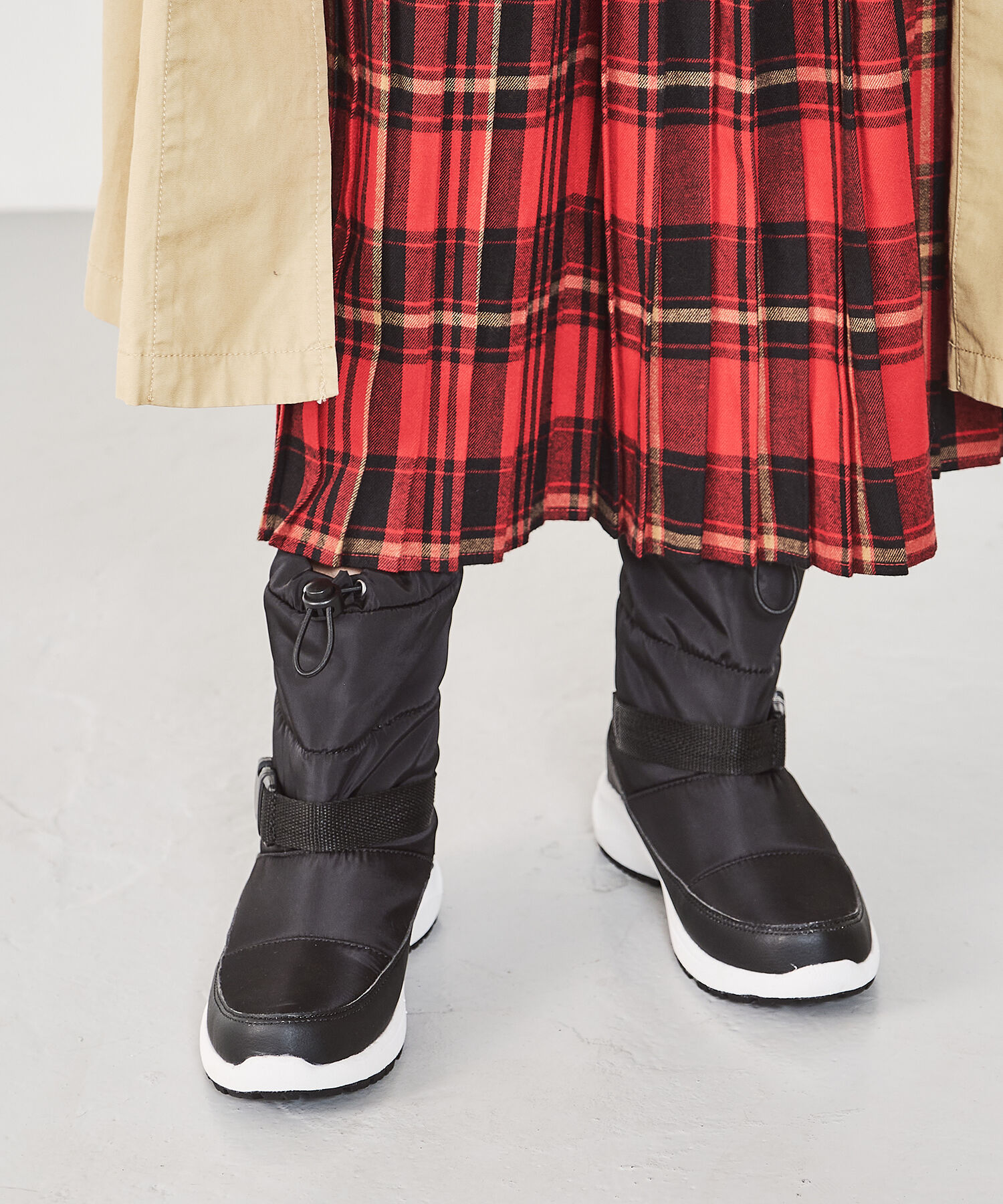 ORiental TRaffic「ベルトスノーブーツ/OT3402」|ショートブーツ|