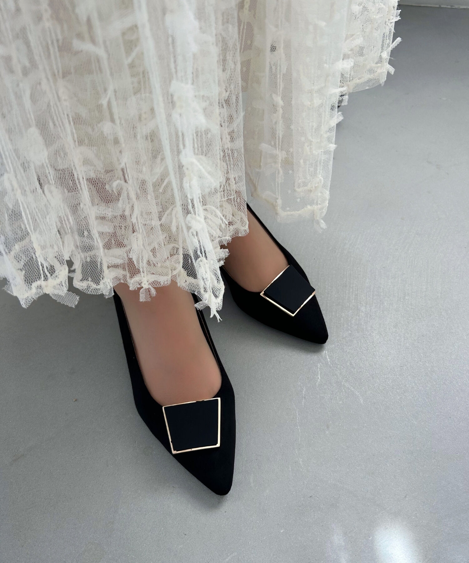 WA Oriental TRaffic「2wayスクエアモチーフヒールパンプス/42305」|パンプス|