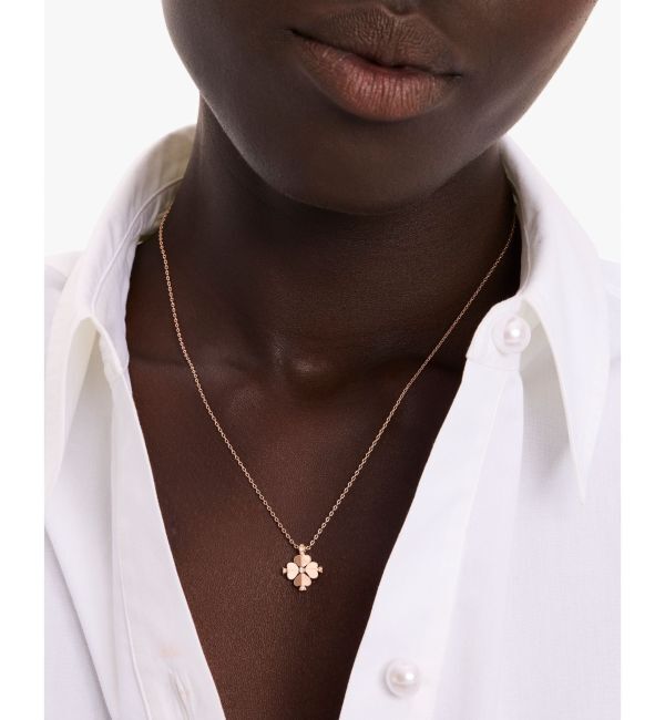 kate spade new york「レガシー ロゴ スペード フラワー ミニ ペンダント」|ネックレス|