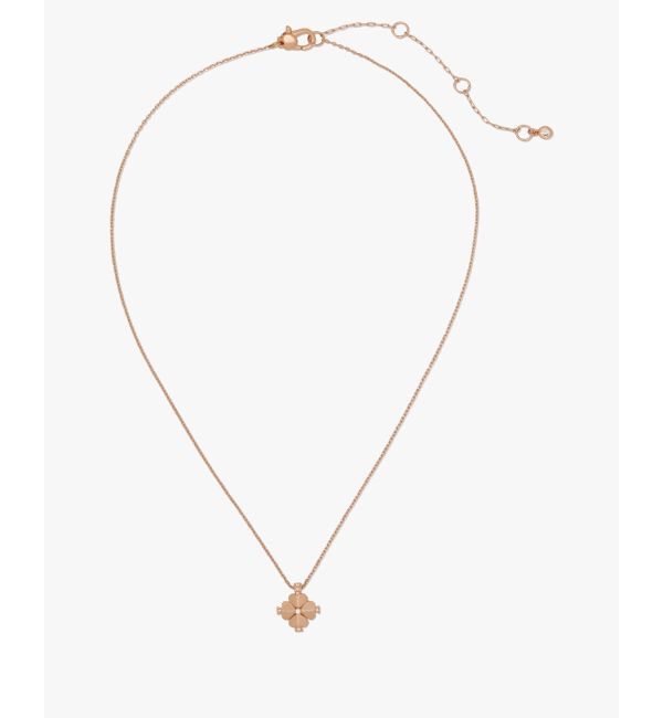 kate spade new york「レガシー ロゴ スペード フラワー ミニ ペンダント」|ネックレス|