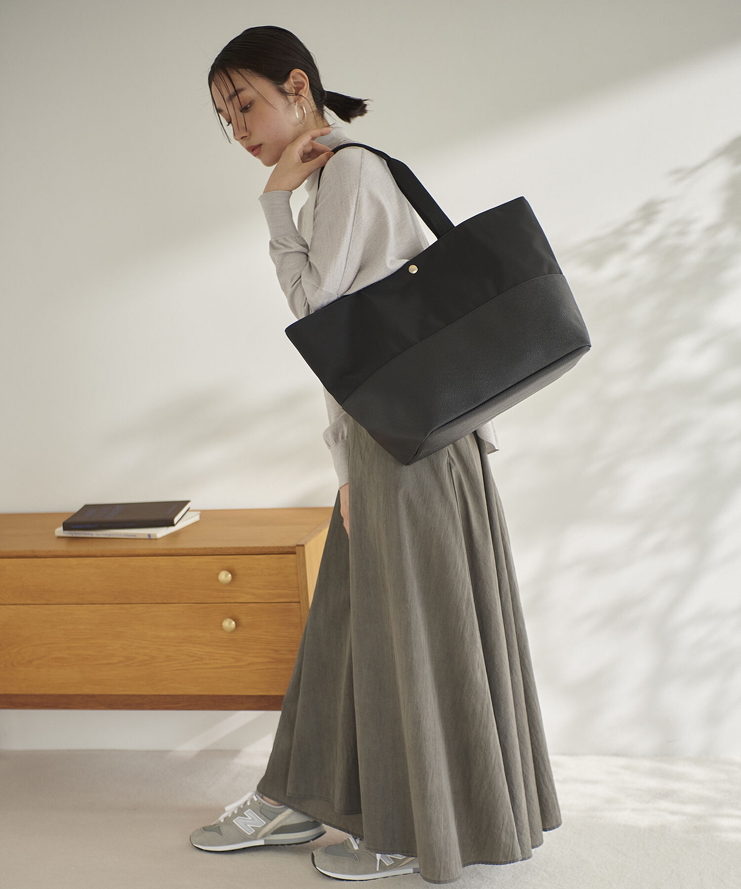 TOPKAPI BREATH「【VERY 10月号掲載】SCOTCH GRAIN スコッチグレイン マザーズバッグ バイカラー ビッグトートバッグ」|トートバッグ|