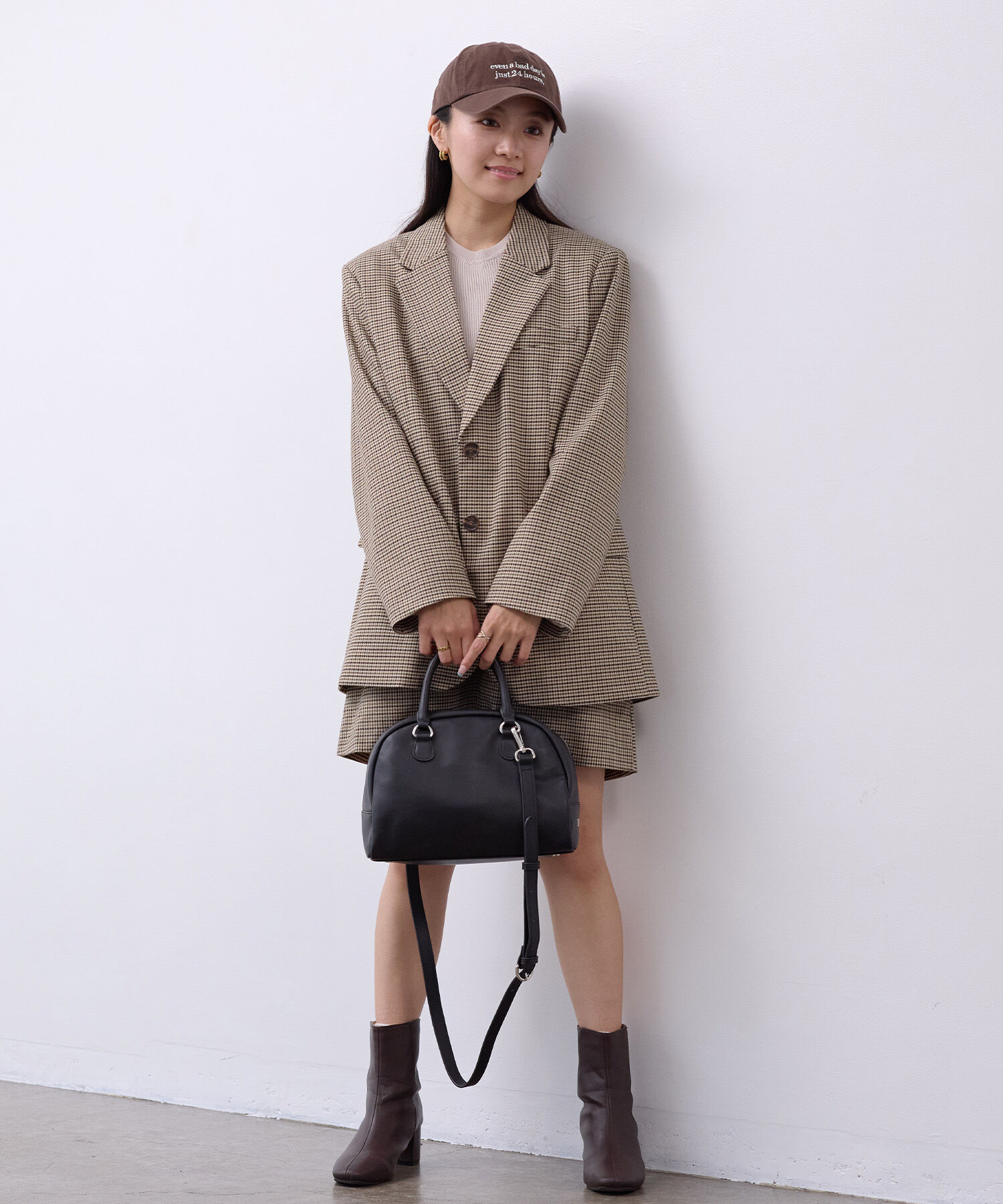 TOPKAPI TREASURE「【TREASURE TOPKAPI】スムースレザー ロゴ ボストン バッグ」|ボストンバッグ|