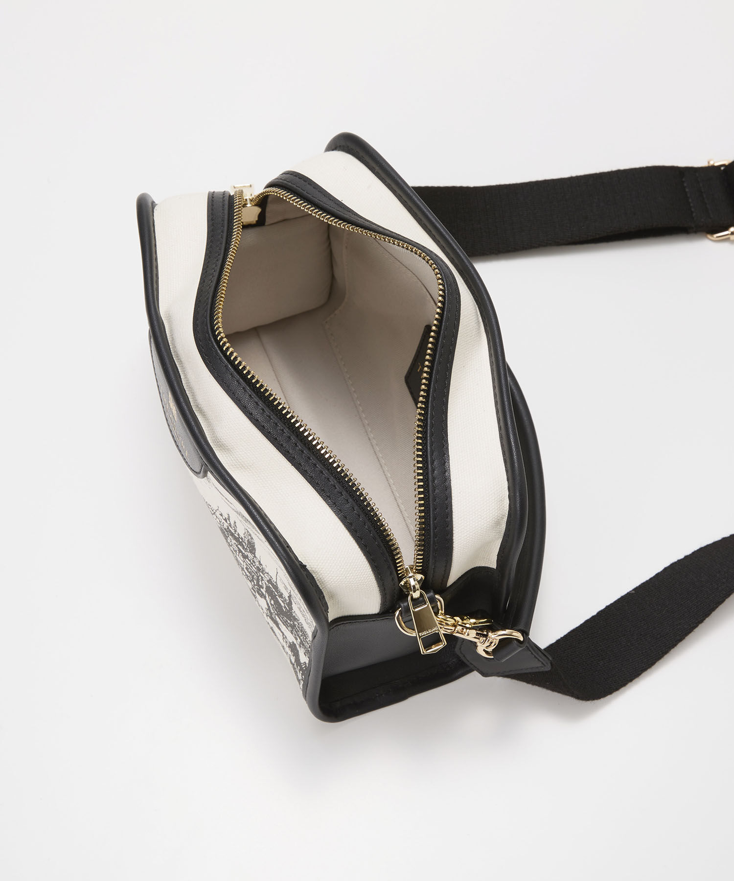 TOPKAPI TREASURE「【TREASURE TOPKAPI】キャンバス プリント ワンハンドル ショルダーバッグ」|ショルダー・メッセンジャー|