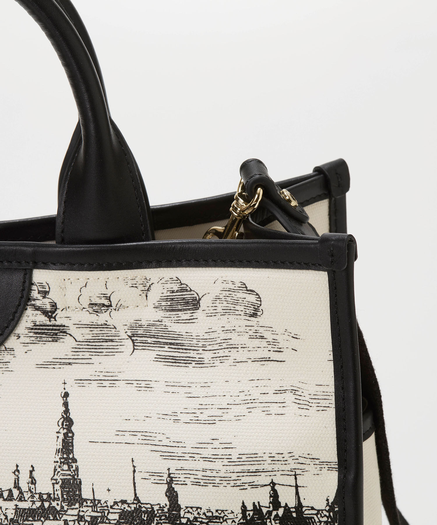 TOPKAPI TREASURE「【TREASURE TOPKAPI】キャンバス プリント ワンハンドル ショルダーバッグ」|ショルダー・メッセンジャー|