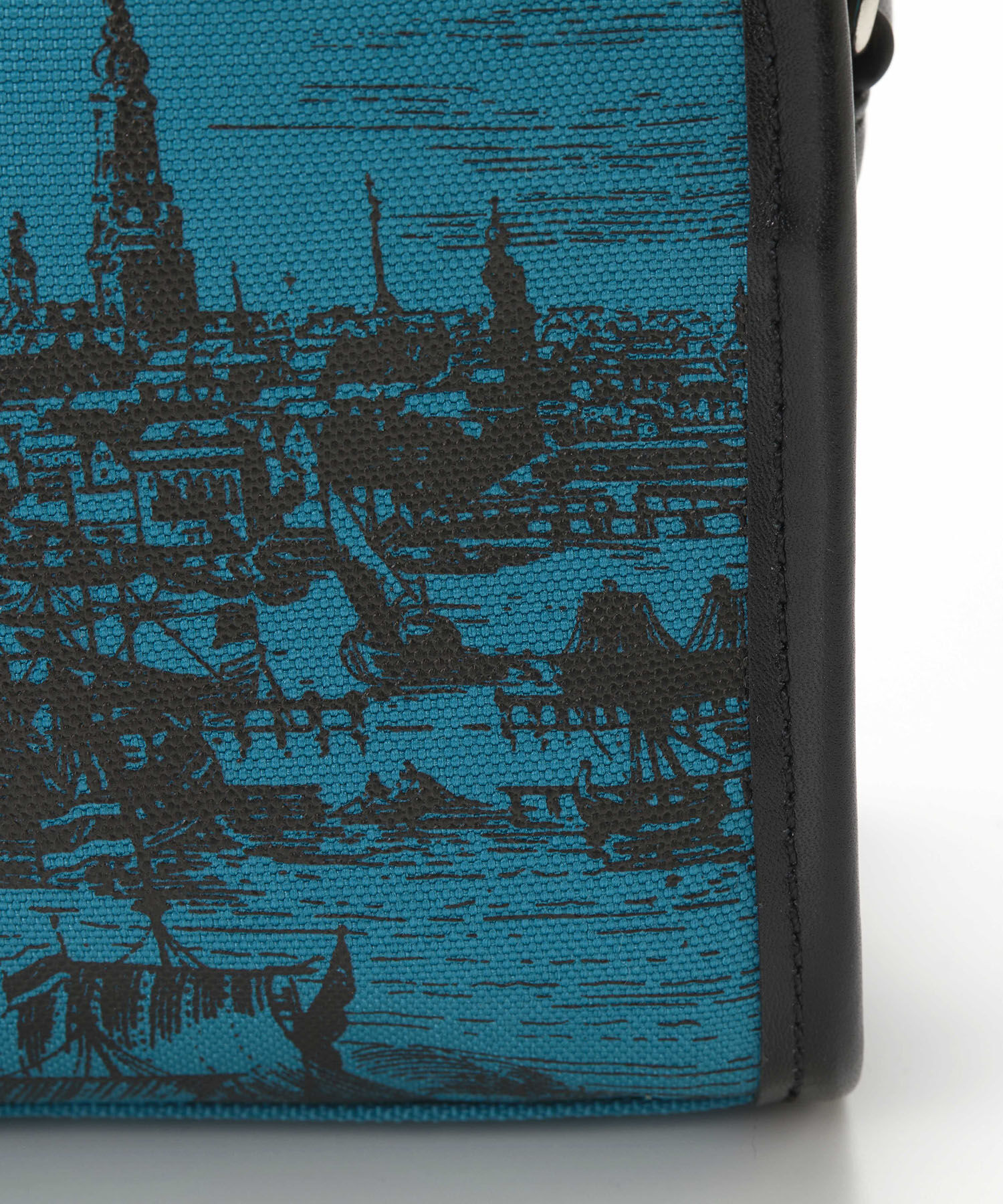 TOPKAPI TREASURE「【TREASURE TOPKAPI】キャンバス プリント ワンハンドル ショルダーバッグ」|ショルダー・メッセンジャー|