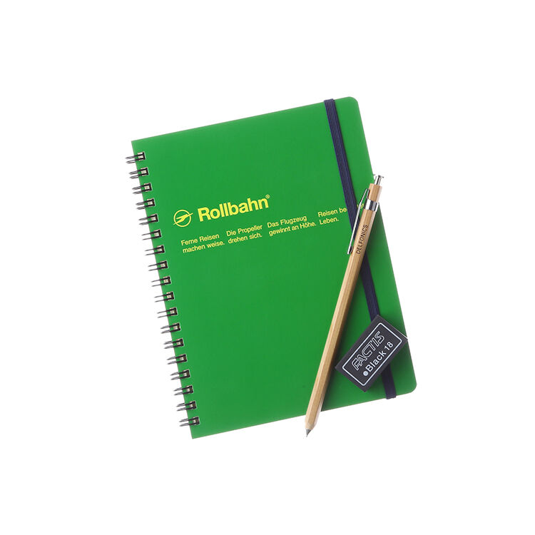 Rollbahn「ロルバーンポケット付メモL」|ステーショナリー|