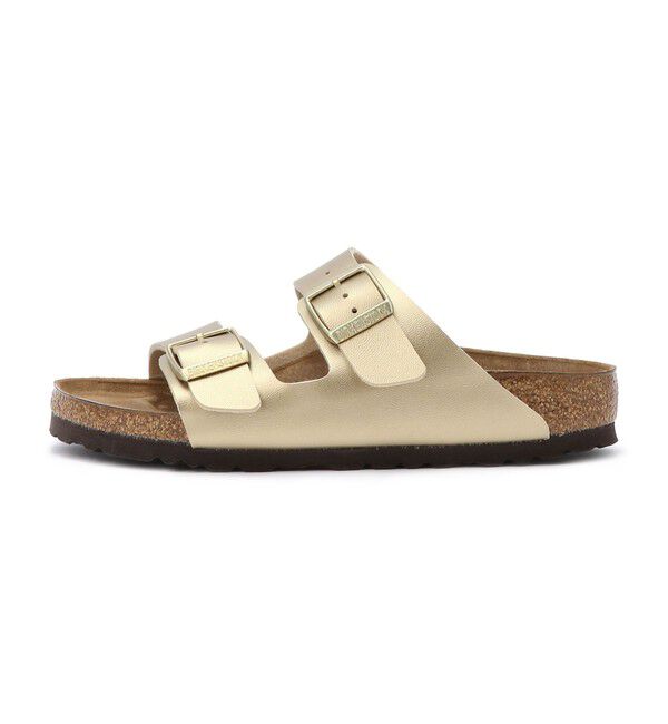 BIRKENSTOCK「【ビルケンシュトック】アリゾナ/ゴールド ビルコフロー/サンダル レディース/ARIZONA」|サンダル|