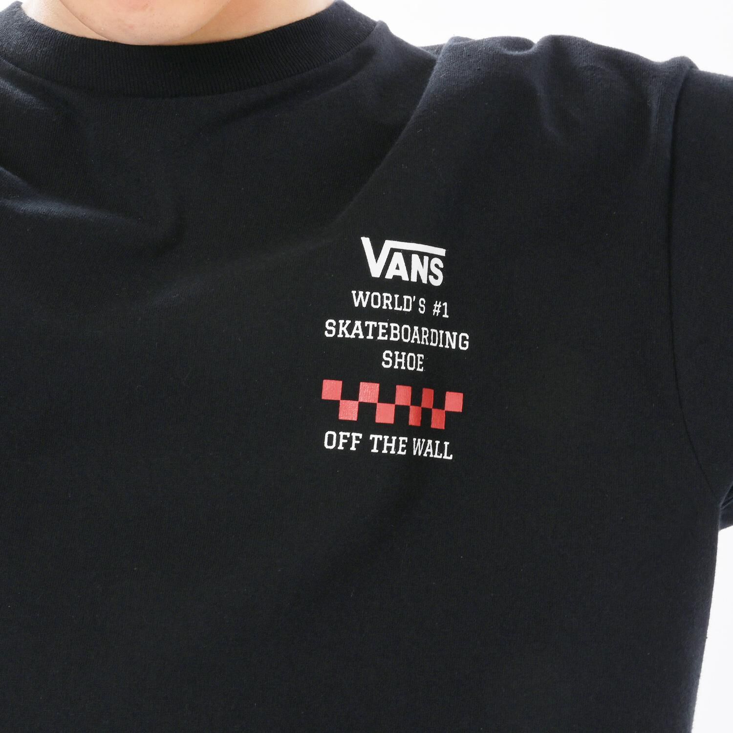 VANS「【VANSｱﾊﾟﾚﾙ(WJ)】M World N1 Shoe L TEE」|Tシャツ・カットソー|